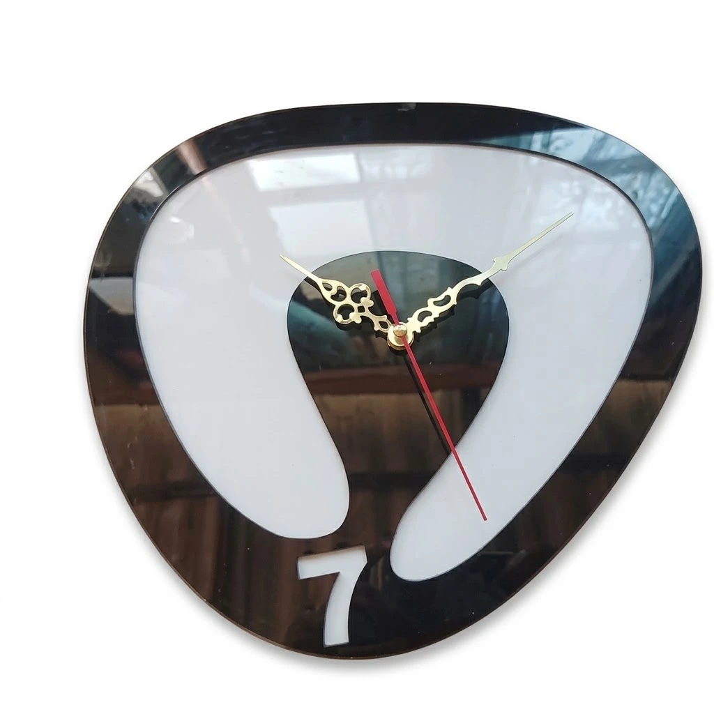 Customized 3D Acrylic Wall Clock