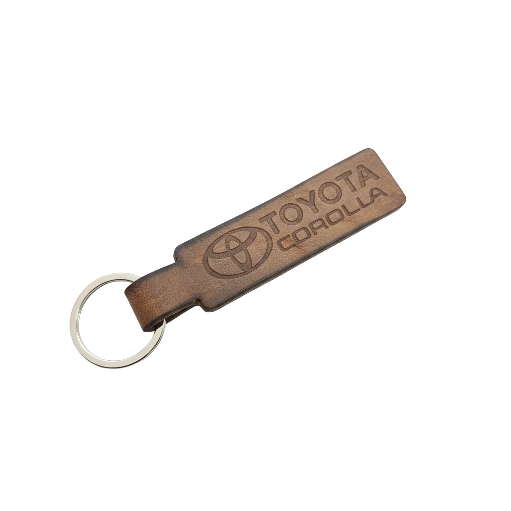 Leather Engrave Customized Key Tag